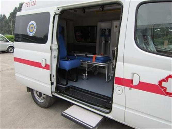 招远救护车出租服务案例7